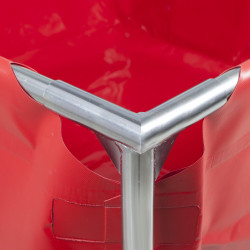 Lekki zbiornik wodny 2500 [ m3 ] ze stelażem kod. AT 509