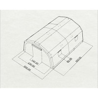 Namiot pneumatyczny ratowniczy V30 [z pompką]