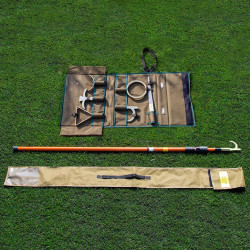 Bosak teleskopowy dielektryczny z wymiennymi końcówkami MS kod. B12