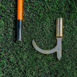 Bosak teleskopowy dielektryczny z wymiennymi końcówkami MS kod. B12