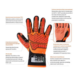 Rękawice do ratownictwa technicznego Skytec Sirocco Xtra