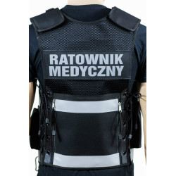 Kamizelka medyczna CZARNA WZÓR II