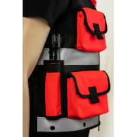 Kamizelka taktyczna - medyczna FLUORESCENCYJNA WZÓR III