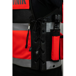 Kamizelka taktyczna - medyczna FLUORESCENCYJNA WZÓR III