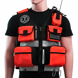 KAMIZELKA MEDYCZNA FLUORESCENCYJNA WZÓR IV