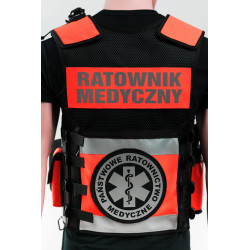 KAMIZELKA MEDYCZNA FLUORESCENCYJNA WZÓR IV