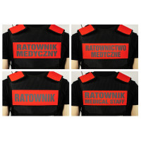 KAMIZELKA MEDYCZNA FLUORESCENCYJNA WZÓR IV