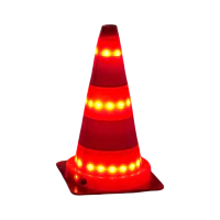 Pachołek świetlny z akumualtorami LI-ION [WEK]