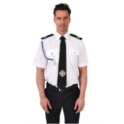 Koszula krótki rękaw z guzikiem strażackim OSP [niestandardowa]