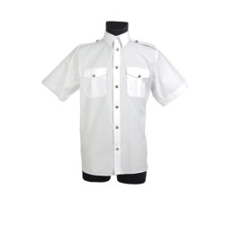 Koszula krótki rękaw z guzikiem strażackim OSP [niestandardowa]