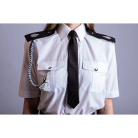 Koszula krótki rękaw z guzikiem strażackim OSP [niestandardowa]