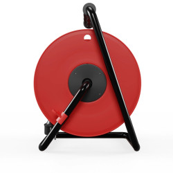 Przedłużacz bębnowy warsztatowy [3x2,5, 30m, czarny, IP44] kod. W-97922