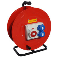 Przedłużacz siłowy na bębnie EED 16A 5x2,5/50 R IP67 kod.17436