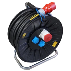 Przedłużacz siłowy na bębnie EED 16A 5x2,5/30 kod.17173