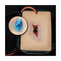 Trenażer tamowania krwotoku – rana odłamkowa (Techline – Shrapnel Wound in a Box®)