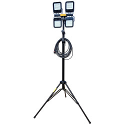 Maszt oświetleniowy LM4x50AM/3M [zestaw naświetlaczy + statyw 3m] kod.16193