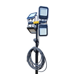 Maszt oświetleniowy LM4x50AM/3M [zestaw naświetlaczy + statyw 3m] kod.16193