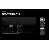Latarka ARMYTEK Wizard C2 Magnet USB Warm