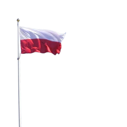 Flaga POLSKI 100x160 na maszt