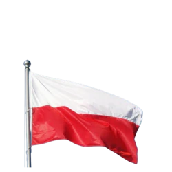 Flaga POLSKI 100x160 na maszt