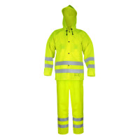 Ubranie ostrzegawcze standard [kurtka 3/4 i spodnie ogrodniczki] PROS model 1101/1011