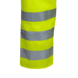 Ubranie ostrzegawcze [kurtka 3/4 i spodnie ogrodniczki] PROS model 1101R/1011R