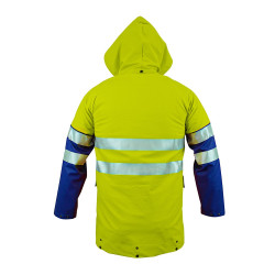 Kurtka ostrzegawcza dwu kolorowa PROS model 400R