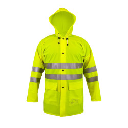 Kurtka wodoochronna ostrzegawcza 3/4 STANDARD PROS model 1101