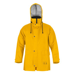 Kurtka wodoochronna zapinana na zamek + stójka z polarem PROS model 103