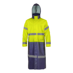 Płaszcz Multi [wodoochronny, antyelektrostatyczny, trudnopalny, chemoochronny, ostrzegawczy] PROS model 506/A