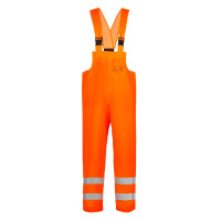 Spodnie ogrodniczki wodoochronne ostrzegawcze standard PROS model 1011