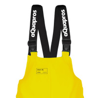 Spodnie ogrodniczki wodoochronne ostrzegawcze AQUAPROS model 4187