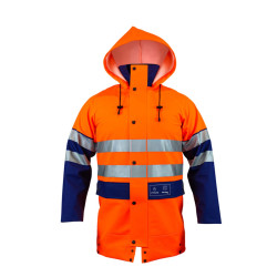 Kurtka ostrzegawcza dwu kolorowa PROS model 400R