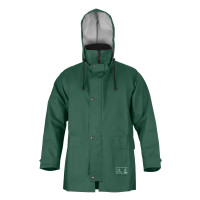 Kurtka wodoochronna zapinana na zamek + stójka z polarem PROS model 103