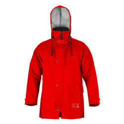 Kurtka wodoochronna zapinana na zamek + stójka z polarem PROS model 103