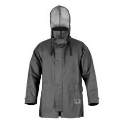 Kurtka wodoochronna zapinana na zamek + stójka z polarem PROS model 103