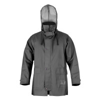 Kurtka wodoochronna zapinana na zamek + stójka z polarem PROS model 103
