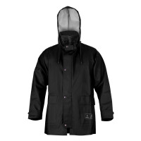 Kurtka wodoochronna zapinana na zamek + stójka z polarem PROS model 103