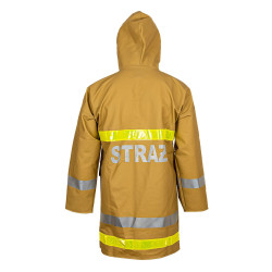 Kurtka wodoodporna STRAŻ model 071 [piaskowy] tkanina PLAVITEX
