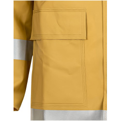 Kurtka wodoodporna STRAŻ model 071 [piaskowy] tkanina PLAVITEX