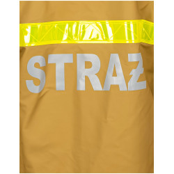 Kurtka wodoodporna STRAŻ model 071 [piaskowy] tkanina PLAVITEX