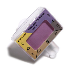 Jednorazowy detektor CO2 Easy Cap II [wskaźnik, czujnik] [MED]