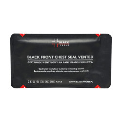 Opatrunek wentylowy BLACK FRONT Chest Seal Vented