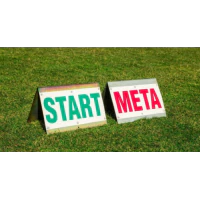 Tabliczki informacyjne START, META [2 szt.] MS kod. PSPs05