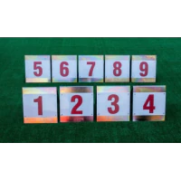 Tabliczki informacyjne STREFY ZMIAN (9 szt.)