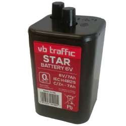 Bateria blokowa 6V do lamp drogowych