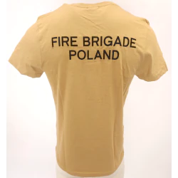 Koszulka FIRE BRIGADE piaskowa - 2 flagi