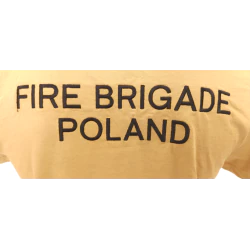 Koszulka FIRE BRIGADE piaskowa - 2 flagi
