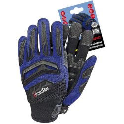 Rękawice RMC IMPACT czarno-niebieski