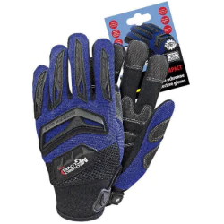 Rękawice RMC IMPACT czarno-niebieski